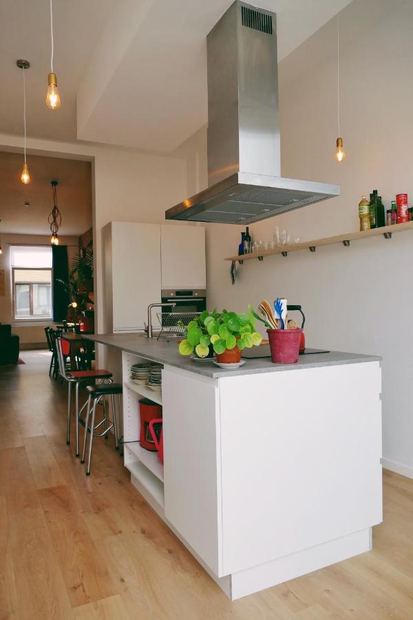 130Sqm Appartment With 20Sqm Terras And Free Parking Antwerp Luaran gambar